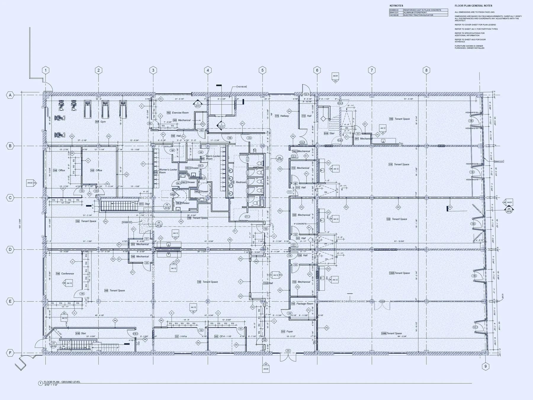 Ground level floor plan
